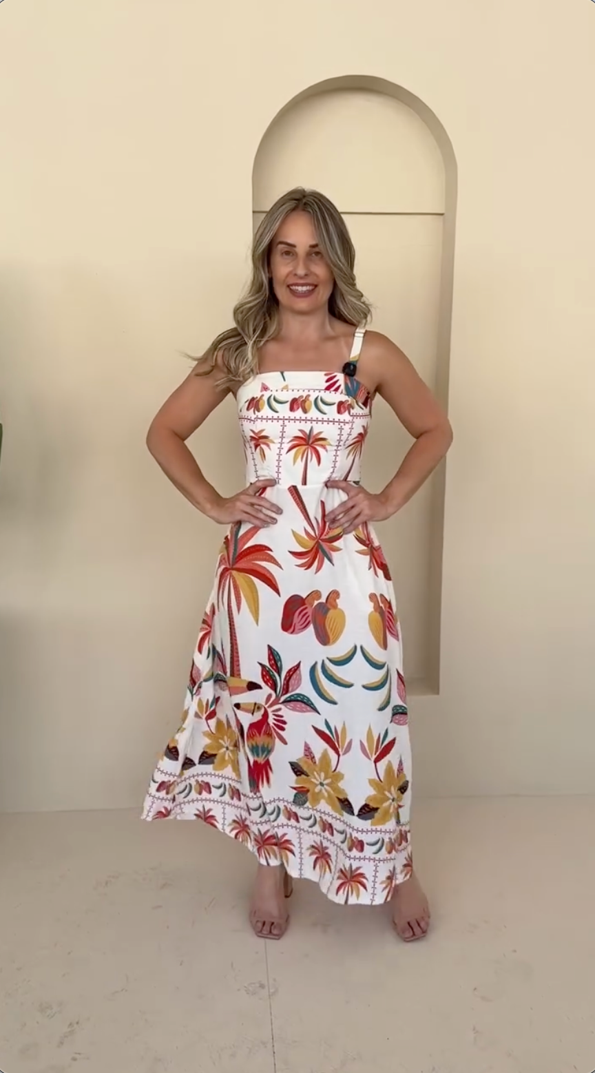 Vestido bolso coqueiro