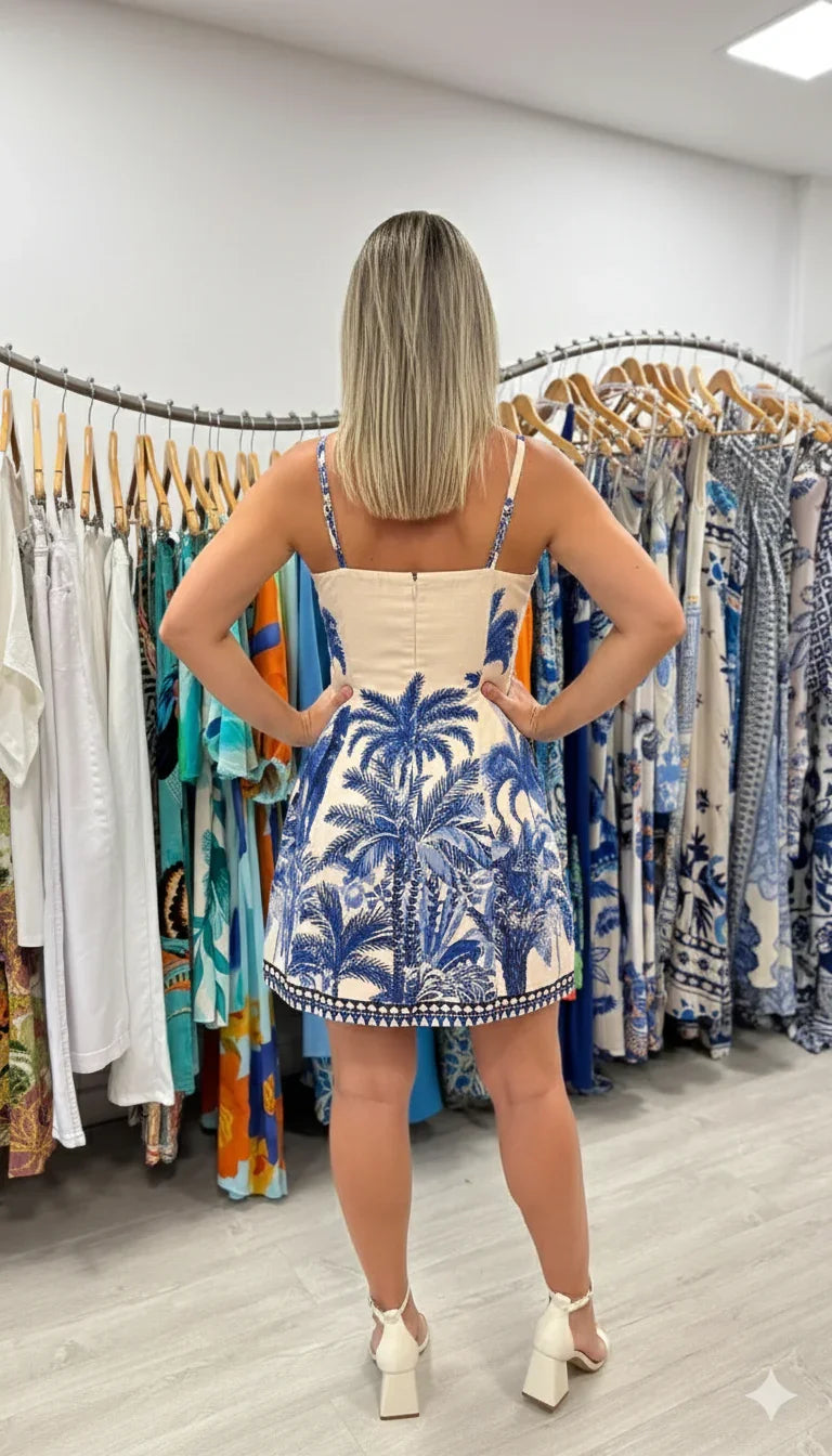 Macaquinho Raquel Blue